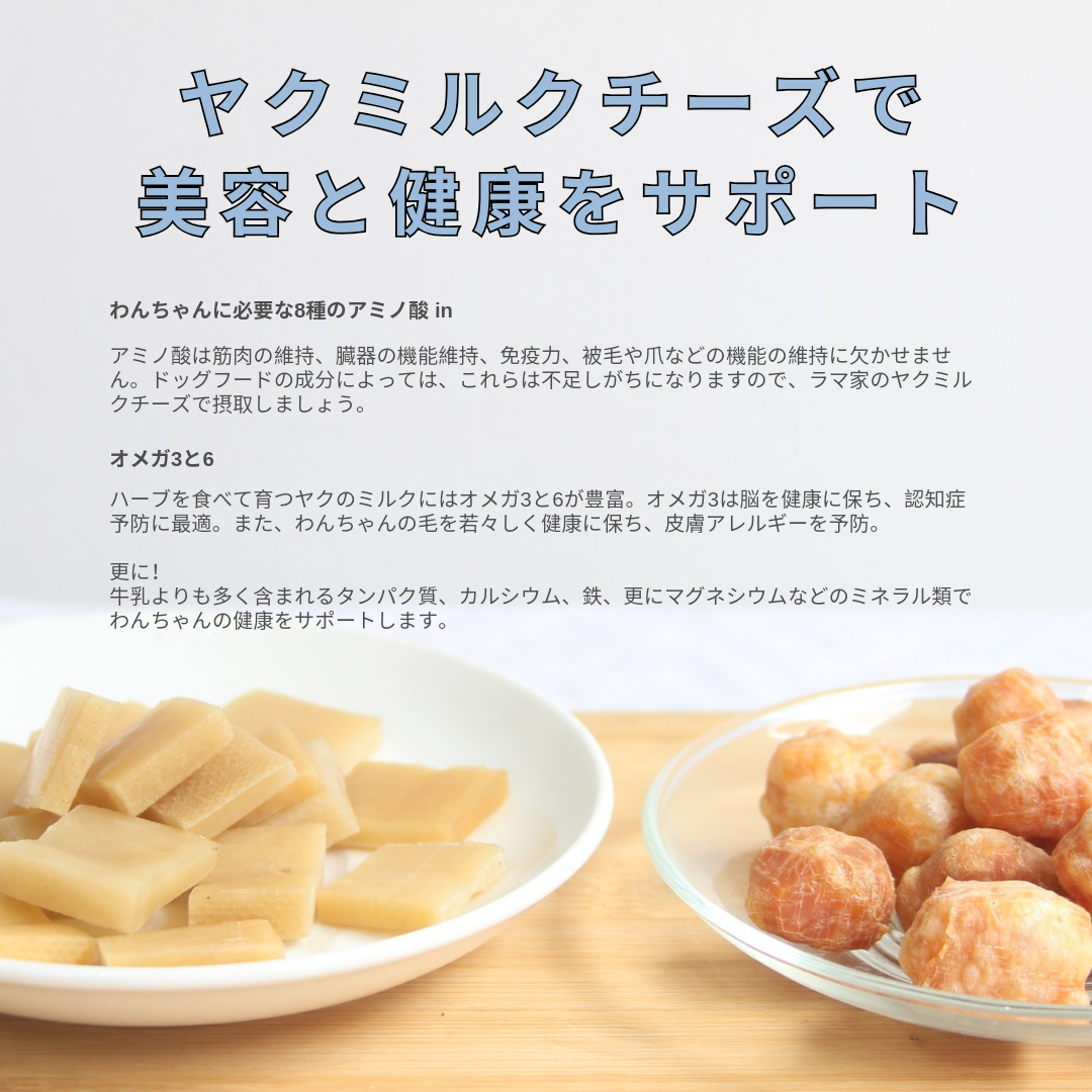LAMAKENO ラマチー ●超徳用● パフ用ナゲット 300g (100gあたり690円) ラマ家のヤクミルクチーズ
