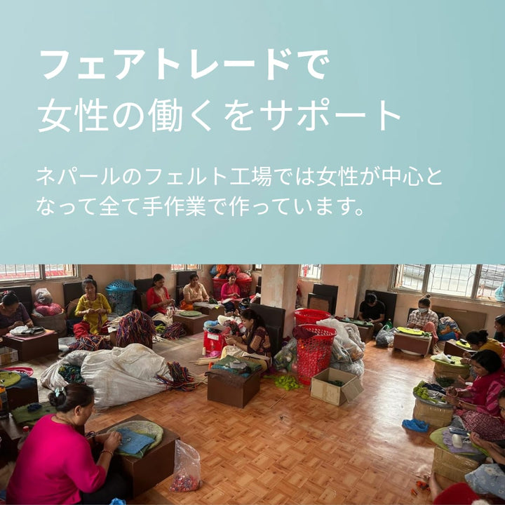 LAMAKENO オリジナル フェルト生地のペットハウス サボテン 自然製法 ハンドメイド ウール100%