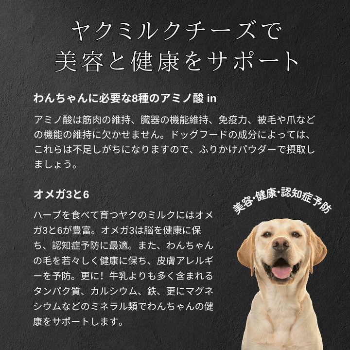 M3本 LAMAKENO® ラマ家のヤクミルクチーズ ヤクミルク100% 無添加無着色